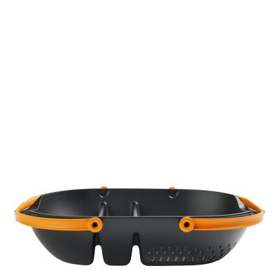 Fiskars - Plus Sadonkorjuukori 61x38,8x13,7 cm Musta/Oranssi