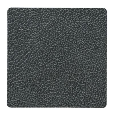 LIND DNA - Square Hippo Lasinalunen 10x10 cm Black/Anthracite