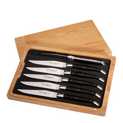 Laguiole en Aubrac - Pihviveitsi 6 kpl Eebenpuu