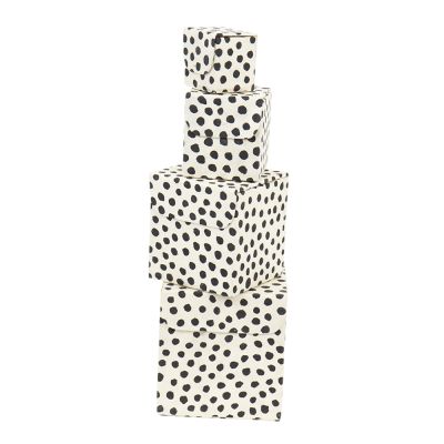 A World of Craft - Pilkku Säilytyslaatikko 4 kpl Musta