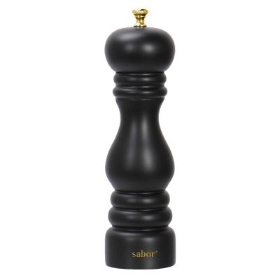 Sabor - Suolamylly 25 cm Musta/Messinki