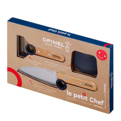 Opinel - Le Petit Chef Veitsisetti lapselle Sininen