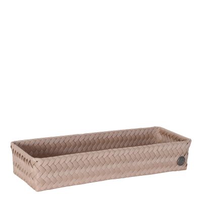 Handed By - Fit Säilytyskori 39x12x7 cm Caffè Latte