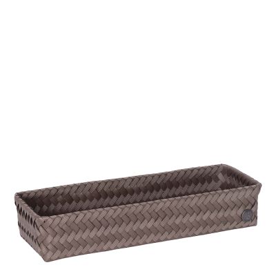 Handed By - Fit Säilytyskori 39x12x7 cm Taupe