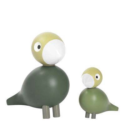 Kay Bojesen Denmark - Koriste Lintupari Liv & Lykke Vihreä