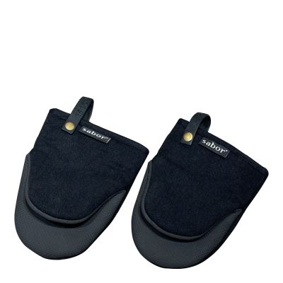 Sabor - Home Patakinnas 18x14 cm 2 kpl Musta