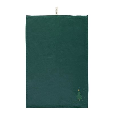 Juna - Christmas Fable Keittiöpyyhe 50x70 cm Vihreä
