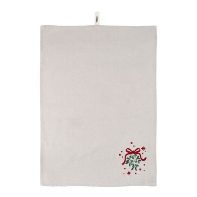 Juna - Christmas Fable Keittiöpyyhe 50x70 cm Hiekka