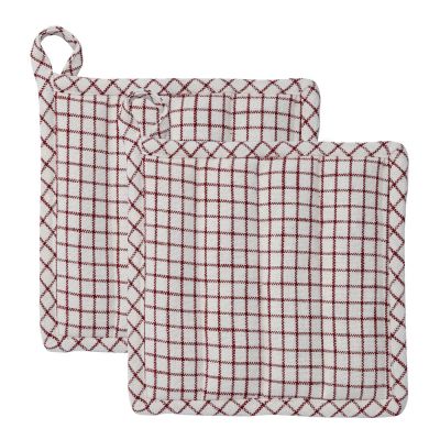 Rosendahl - Garn Patalappu 22x22 cm 2 kpl Terrakotta