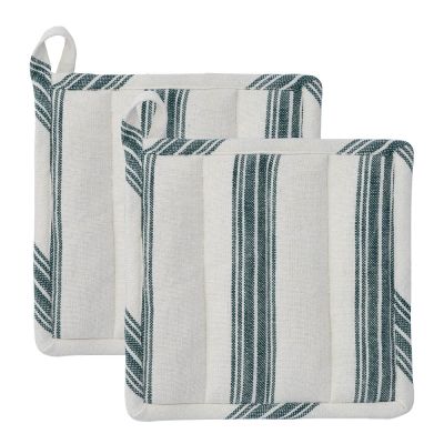 Rosendahl - Garn Patalappu 22x22 cm 2 kpl Tummanvihreä