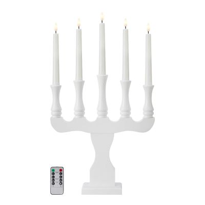 Markslöjd - Rydboholm Adventtikynttelikkö 5 Lamppua 53 cm Valkoinen