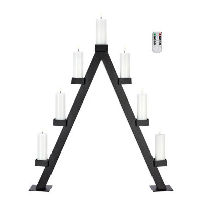 Markslöjd - Arbor Kynttelikkö 7 Lamppua 85 cm Musta