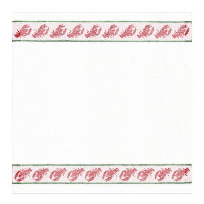 Ekelund - Kräftband Lautasliina 35x35 cm Punainen