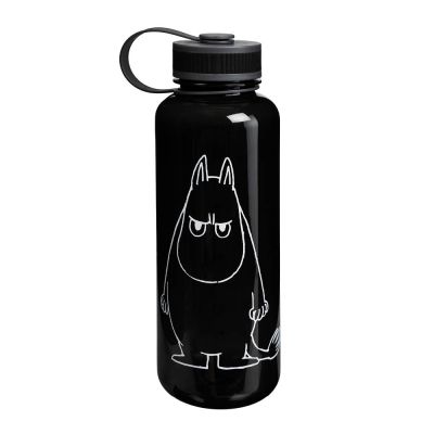 Martinex - Muumi Juomapullo Vihainen Muum 1 L Musta