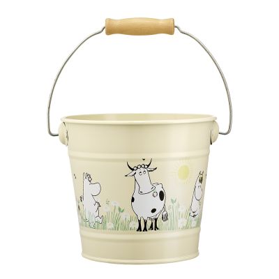 Muurla - Mumin Ämpäri niitty 2 L Vaaleankeltainen