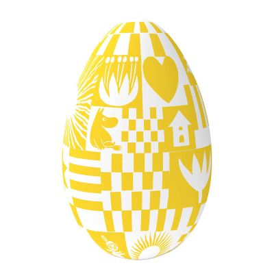 Modern House - Muumi Juhlat Pääsiäismuna 22 cm Keltainen
