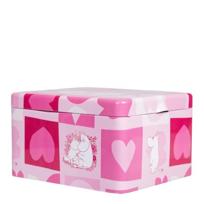 Martinex - Muumi Purkki Rakkaus 14x9 cm Vaaleanpunainen