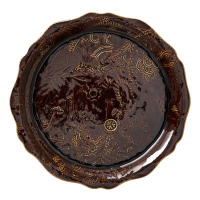 Sthål - Arabesque Tarjoiluastia 34 cm Coffee