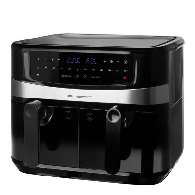 EMERIO - Emerio Airfryer tupla 10 L Musta