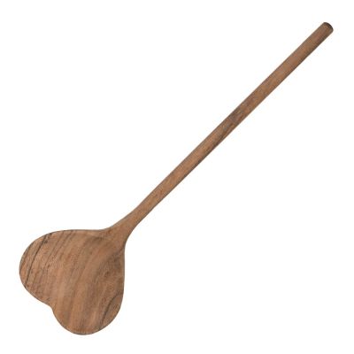 Sögne Home - Tarjoilulusikka sydän 30 cm Akaasia