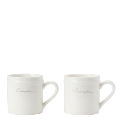 Lexington - Icons Espressokuppi 10 cl 2 kpl Valkoinen/Beige
