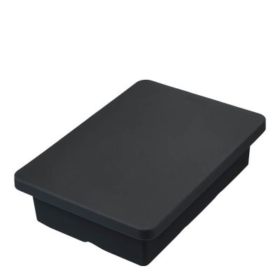 Innovine - Kannellinen Jääpalamuotti 13x20x13 cm Musta