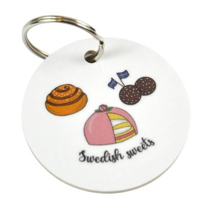 Mellow Design - Avainrengas 5 cm Swedish Fika Sweets