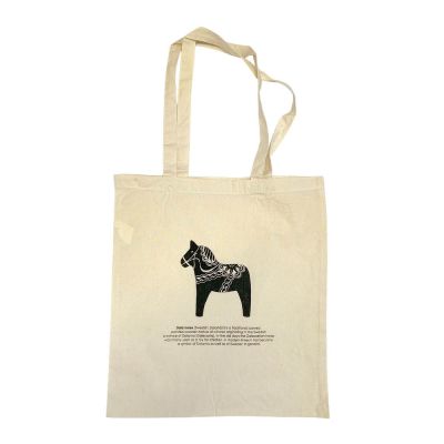 Mellow Design - Kangaskassi 40x35 cm Taalainmaanhevonen