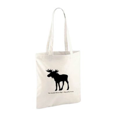Mellow Design - Kangaskassi 40x35 cm Swedish Moose
