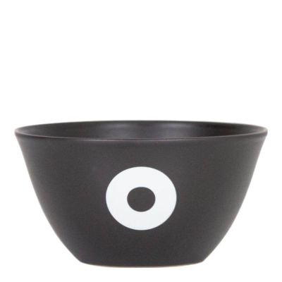 Rotor Design - Signatur Tarjoilukulho 40 cl Musta/Valkoinen