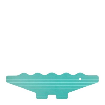 Muurla - Fauna Leikkuulauta / Tarjotin krokodiili 44x12,5 cm Vihreä