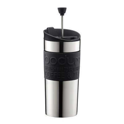 Bodum - Travel Press Mug Termosmuki 35 cl Musta