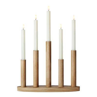 Markslöjd - Milo Sähkökynttelikkö johdoton Ruskea