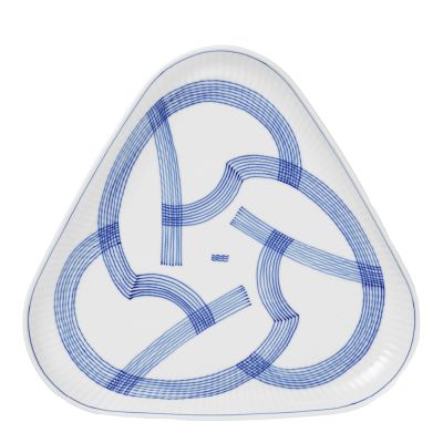 Royal Copenhagen - Motif Tarjoiluvati 23 cm Sininen/Valkoinen