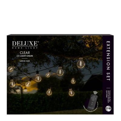 DeluxeHomeart - LED Valosarja lisäsarja 5 m Kirkas