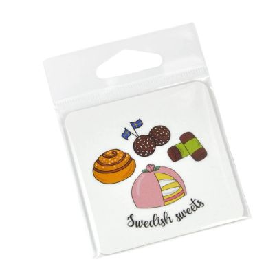 Mellow Design - Magneetti Swedish Fika Sweets 6,5x6,5 cm