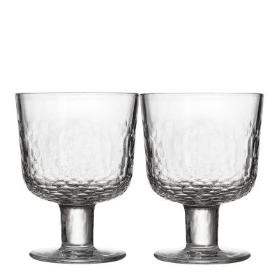 Arabia - Mainio Jalallinen Juomalasi 30 cl 2 kpl Kirkas