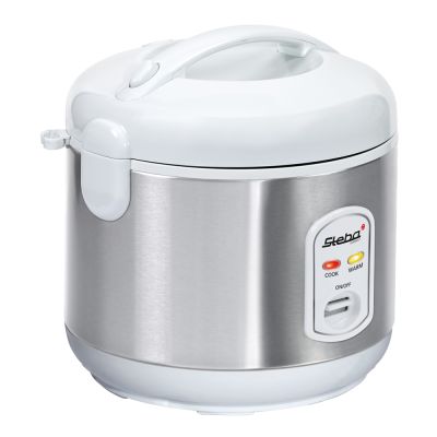 Steba - Riisinkeitin RK2 1,8 L Hopea/Valkoinen