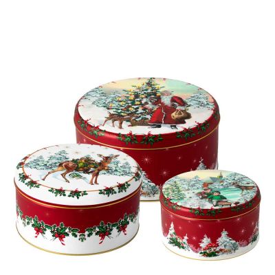 Villeroy & Boch - Winter Collage Accessoires Keksipurkki 3 kpl