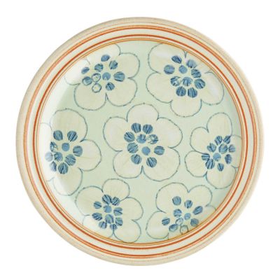 Denby - Heritage Orchard Lautanen kukat 22,5 cm Vihreä