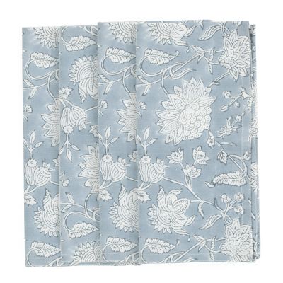 Chamois - Indian Rose Lautasliina 50x50 cm 4 kpl Dusty Blue