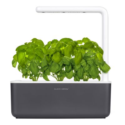 Click & Grow - Smart Garden 3 Aloituspakkaus Tummanharmaa