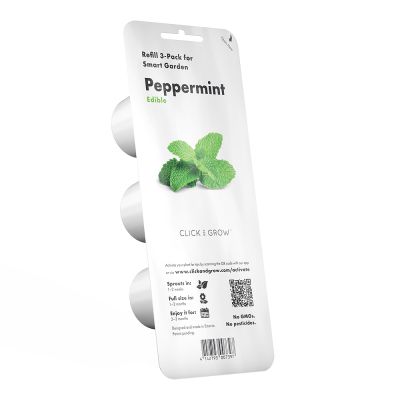 Click & Grow - Smart Garden Täyttöpakkaus 3 kpl Piparminttu
