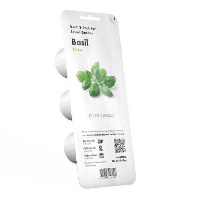 Click & Grow - Smart Garden Täyttöpakkaus 3 kpl Basilika