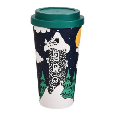 Nordicbuddies - Muumi Take away Muki 45 cl Sininen