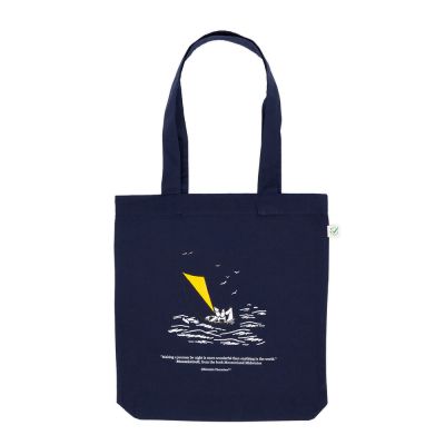 Nordicbuddies - Muuki Kangaskassi Muumipeikko 38,5x42 cm Sininen