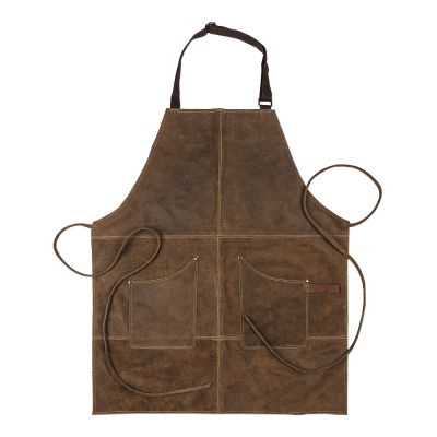 Scandinavian Home - Vintage Esiliina Nahka/Ruskea