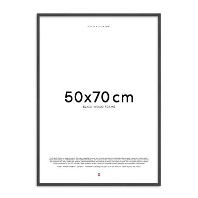Poster & Frame - Kehys 50x70 cm Musta