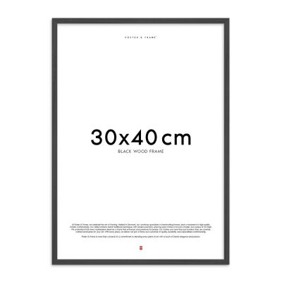 Poster & Frame - Kehys 30x40 cm Musta
