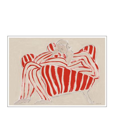 Poster & Frame - The Poster Club x Sofia Lind Juliste 30x40 cm Red chair